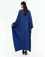 Plus-size solid color dress - Image 3