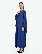 Plus-size solid color dress - Image 2